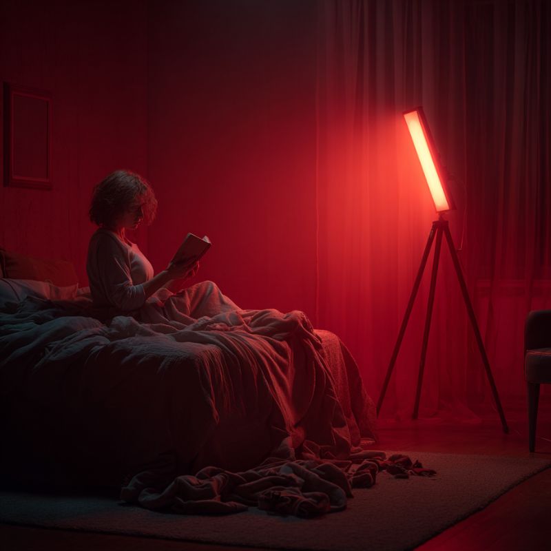 Red light therapy lamp – improve sleep, relieve pain, and rejuvenate skin