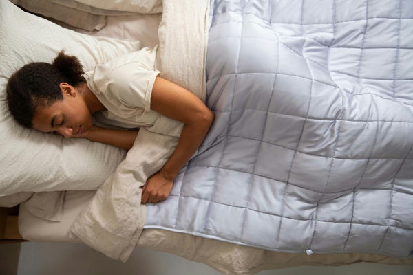 a girl in deep sleep