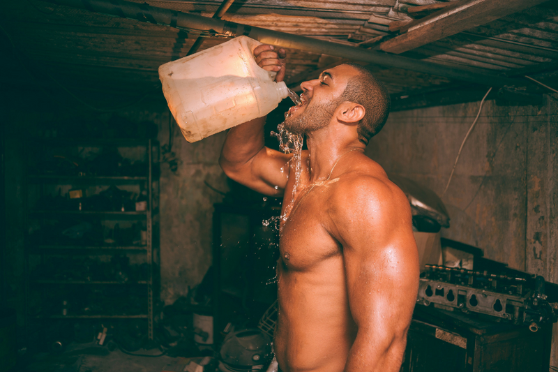 A man with healthy testosterone and good sleeping habits