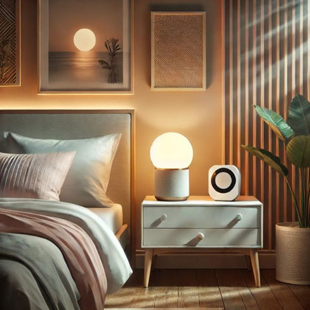 Wake-up lights and sound machines for improving sleep and relaxation