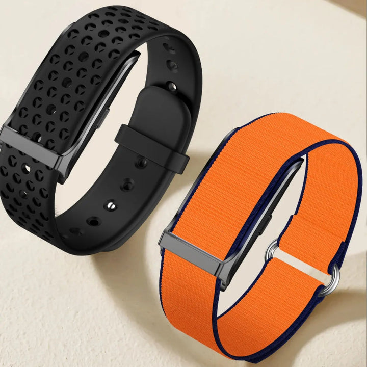 Black and orange Smart Sleep Band from Restora Dream