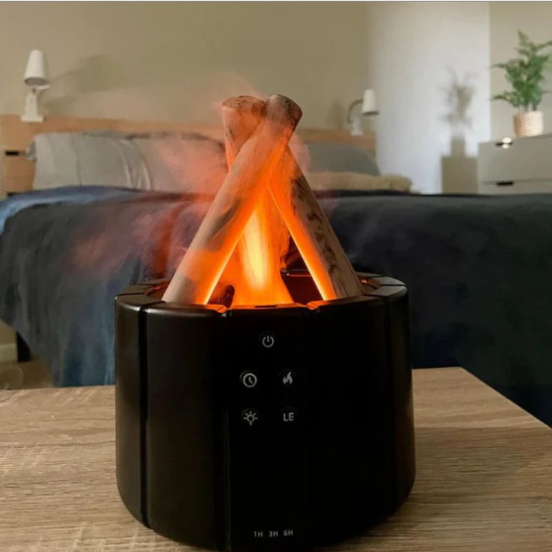 Bonfire bliss diffuser and humidifier – your key to a cozy and restful sleep