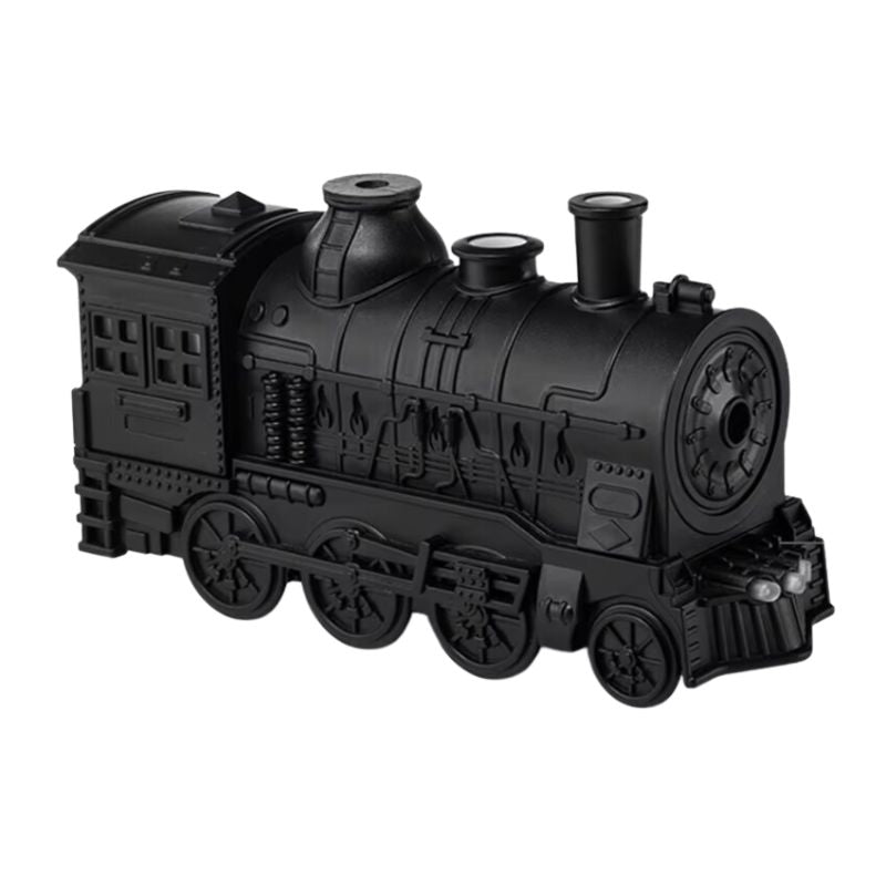 ChooChoo Breeze humidifier with warm and blue ambient lighting options for a relaxing atmosphere