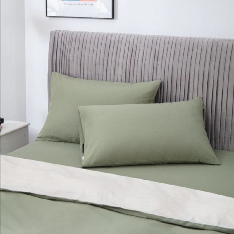 Green organic grounding pillowcase - Restora Dream