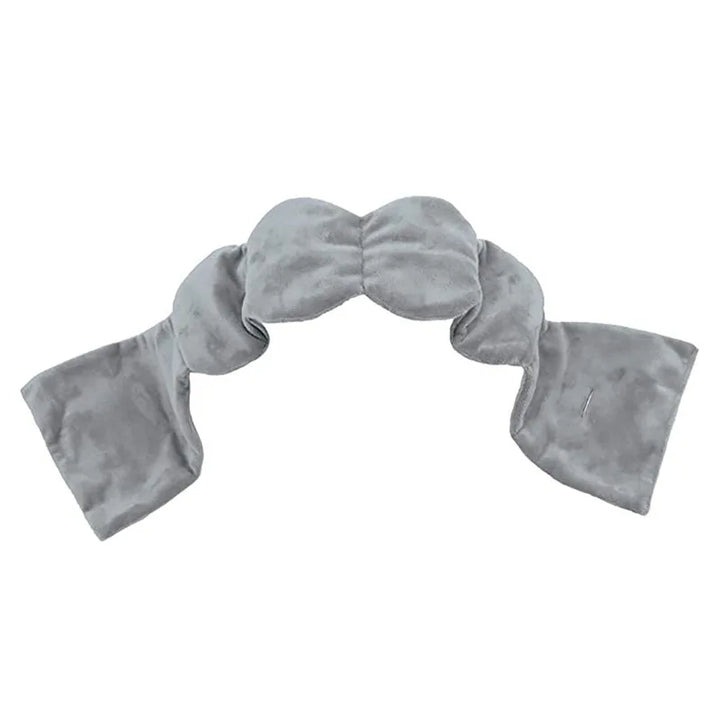 NightCuddle weighted sleep mask grey
