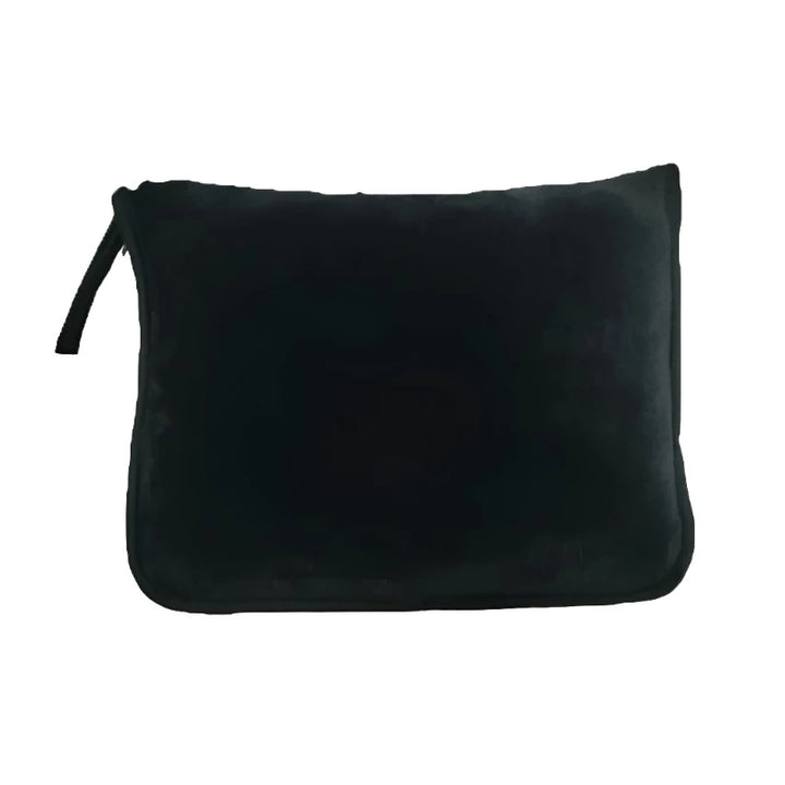 Black Premium compact travel blanket - Restora Dream