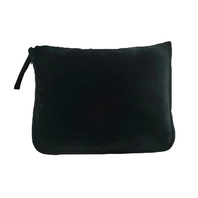 Black Premium compact travel blanket - Restora Dream