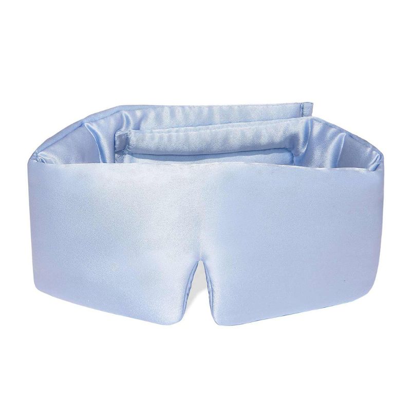 Blue luxurious and dreamy silk sleep mask - Restora Dream