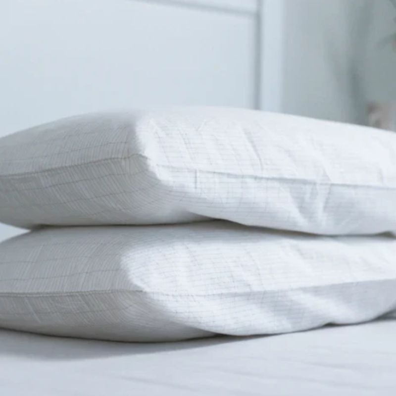 White organic grounding pillowcase - Restora Dream