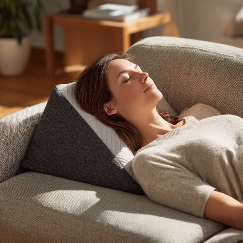 Wedge Pillow for Comfort and Support